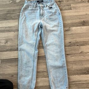 Mom jeans style, only worn once , size was too small for me